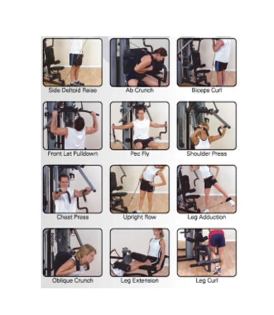 Edzőtorony Body-Solid G1OI home gym